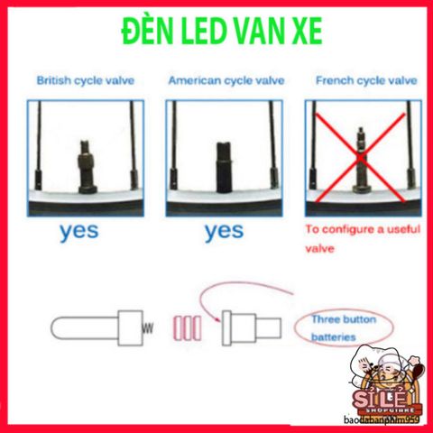 Đèn LED Gắn Nắp Van Xe - Phụ Kiện An Toàn và Thời Trang cho Xe Đạp, Xe Máy, Ô Tô - Tiết Kiệm Năng Lượng, Dễ Lắp Đặt