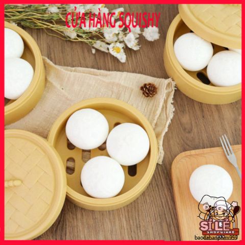 Bánh Tròn Ngũ Cốc Hoa Quả Squishy Mochi Siêu Đàn Hồi - Đồ Chơi Giải Tỏa Stress Dễ Thương, Mềm Mịn, Quà Tặng Ý Nghĩa Cho Tất Cả Lứa Tuổi