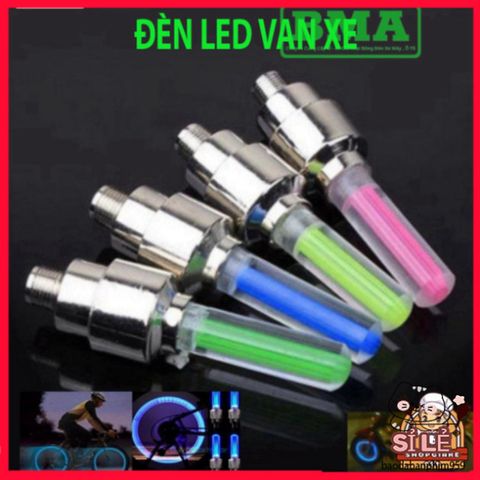 Đèn LED Chân Van Xe Đạp & Xe Máy Phát Sáng Khi Di Chuyển - Phụ Kiện An Toàn & Thời Trang Cho Tất Cả Người Lái Xe
