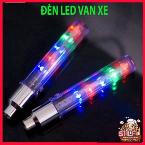 Đèn LED Gắn Van Xe Đạp & Xe Máy - Phụ Kiện Thời Trang 5 Bóng LED Phát Sáng Rực Rỡ Cho Bánh Xe, Đèn Trang Trí Siêu Ngầu