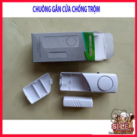 Còi Hú Báo Động 90dB An Ninh - Thiết Bị Ngăn Chặn Trộm, Chuông Cảnh Báo Gắn Cửa Tiện Lợi, Bảo Vệ Tổ Ấm Của Bạn
