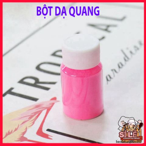 Bột Dạ Quang Nhuộm Resin Phát Sáng - 12 Màu Sắc Rực Rỡ Cho Trang Sức, Nghệ Thuật & Nail - 20g Hũ Tỏa Sáng Trong Đêm