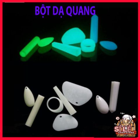 Bột Dạ Quang Nhuộm Resin Phát Sáng - 12 Màu Sắc Rực Rỡ Cho Trang Sức, Nghệ Thuật & Nail - 20g Hũ Tỏa Sáng Trong Đêm
