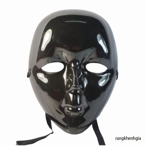 Mặt Nạ Hacker Anonymous Siêu Ngầu - Phụ Kiện Hóa Trang Cosplay Độc Đáo (Vàng, Bạc, Đen, Trắng) cho Tiệc Tùng và Sự Kiện