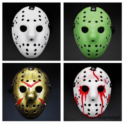 Mặt Nạ Hóa Trang Jason Kinh Dị 2024 - Đồ Chơi Halloween Chân Thực, Phụ Kiện Tiệc Hóa Trang Huyền Bí