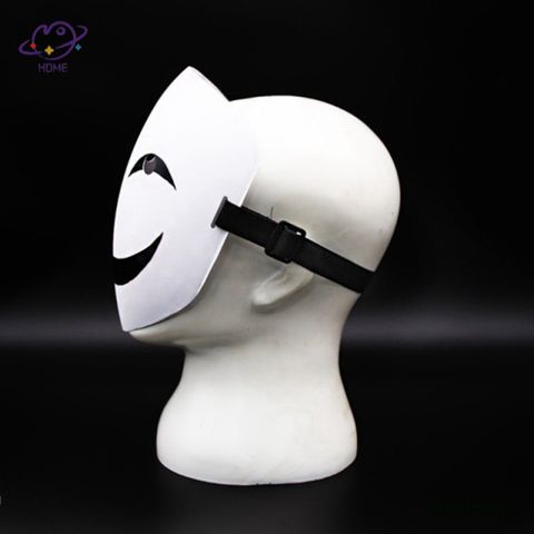Mặt Nạ Cosplay Đạn Đen Hiruko - Phụ Kiện Anime Halloween Độc Đáo Cho Sự Kiện Hóa Trang