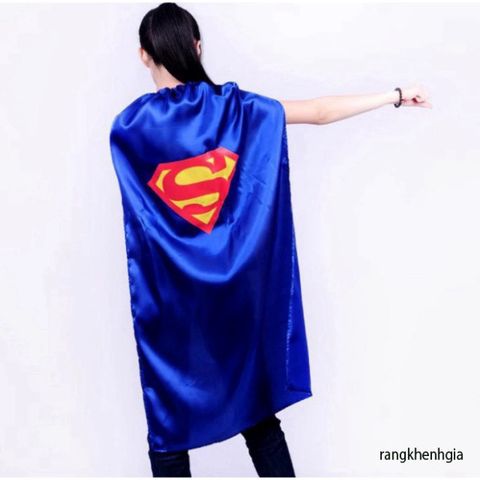 Áo Choàng Siêu Nhân Dành Cho Người Lớn Kèm Mặt Nạ - Trang Phục Hóa Trang Cho Tiệc, Sự Kiện và Festivál Tối Thứ Bảy