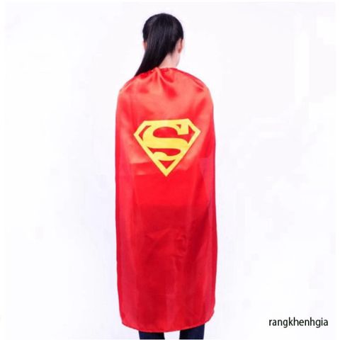 Áo Choàng Siêu Nhân Dành Cho Người Lớn Kèm Mặt Nạ - Trang Phục Hóa Trang Cho Tiệc, Sự Kiện và Festivál Tối Thứ Bảy