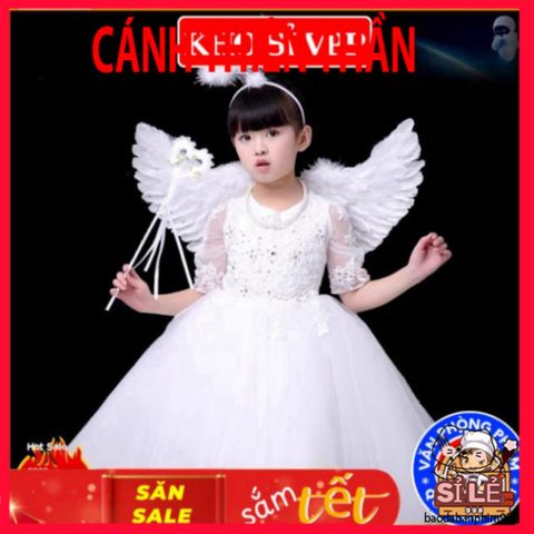 Cánh Thiên Thần Cosplay Bé - Phụ Kiện Noel và Halloween Độc Đáo, Hoàn Hảo Cho Tiệc Tùng và Sự Kiện Hóa Trang