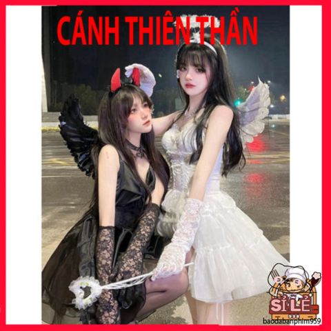 Cánh Thiên Thần Cosplay Bé - Phụ Kiện Noel và Halloween Độc Đáo, Hoàn Hảo Cho Tiệc Tùng và Sự Kiện Hóa Trang