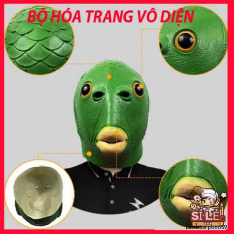 Kính Mặt Cá Xanh Ngộ Nghĩnh - Phụ Kiện Thời Trang Độc Đáo, Thiết Kế Sống Động Cho Trẻ Em, Thú Vị và An Toàn