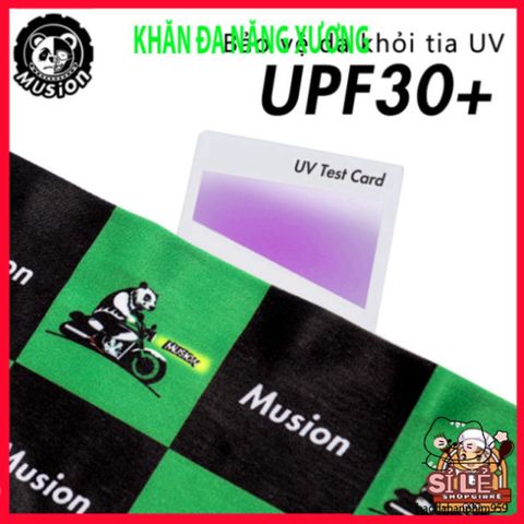 Khẩu Trang Musion Hoa Văn Độc Đáo - Chống Nắng, Chống Bụi, Thoáng Khí, Đa Dụng Cho Mọi Hoạt Động Ngoài Trời