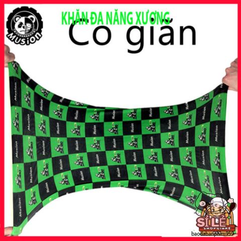 Khẩu Trang Musion Hoa Văn Độc Đáo - Chống Nắng, Chống Bụi, Thoáng Khí, Đa Dụng Cho Mọi Hoạt Động Ngoài Trời