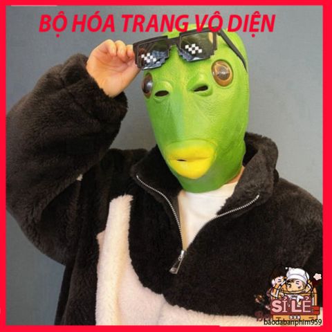 Mặt Nạ Silicone Hình Ếch Dễ Thương - Phụ Kiện Tiệc Tùng Độc Đáo, Mũ Trùm Đầu Chất Lượng Cho Người Lớn và Trẻ Em 7-14 Tuổi
