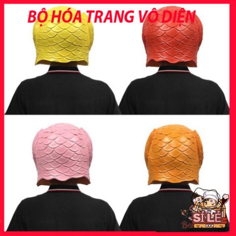 Mặt Nạ Silicone Hình Ếch Dễ Thương - Phụ Kiện Tiệc Tùng Độc Đáo, Mũ Trùm Đầu Chất Lượng Cho Người Lớn và Trẻ Em 7-14 Tuổi