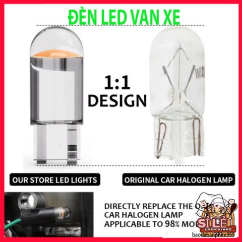 Đèn LED T10 COB Siêu Sáng 1SMD Cho Ôtô, Xe Máy - Tiết Kiệm Năng Lượng, Đa Dạng Màu Sắc, Dễ Dàng Lắp Đặt, Chất Lượng Cao