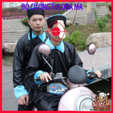 Trang Phục Halloween Xác Sống Dành Cho Người Lớn - Áo Dài Chân, Mũ & Phụ Kiện Cosplay Hóa Trang Dọa Ma
