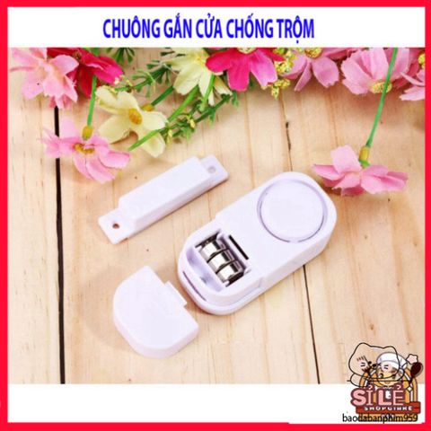 Chuông Cửa Cảm Ứng An Ninh Chống Trộm - Hệ Thống Báo Hiệu Gắn Cửa 105dB Dễ Lắp Đặt, An Toàn Cho Gia Đình và Tài Sản