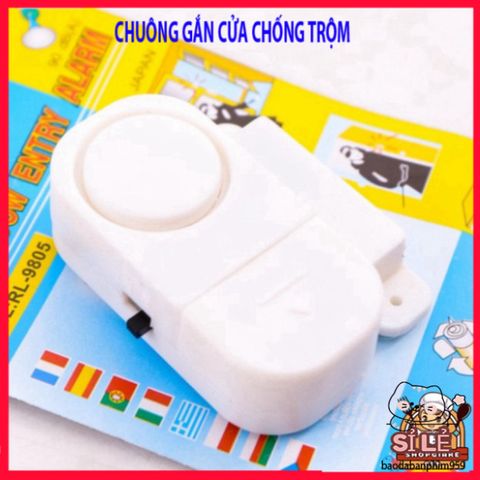 Chuông Cửa Cảm Ứng An Ninh Chống Trộm - Hệ Thống Báo Hiệu Gắn Cửa 105dB Dễ Lắp Đặt, An Toàn Cho Gia Đình và Tài Sản