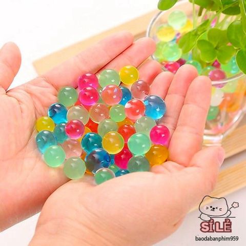 Gói 1000 Viên Hạt Tinh Thể Nở Màu Sắc - Trang Trí Lọ Hoa Sinh Động, Trồng Cây Thân Thiện Với Môi Trường
