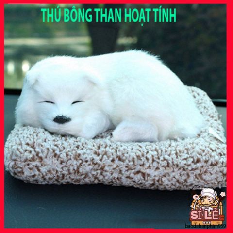 Thú Bông Khử Mùi Xe Hơi - Thiết Kế Dễ Thương Với Lõi Than Hoạt Tính Lọc Không Khí và Đồ Trang Trí Ô Tô Hài Hước