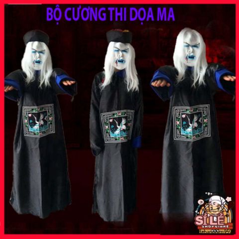 Bộ trang phục hóa trang Ma Zombie Halloween - Quái vật đáng sợ cho bữa tiệc, Cosplay và chụp hình nghệ thuật.
