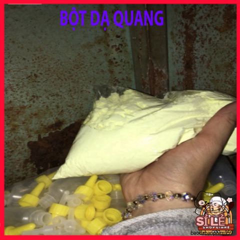 Bột Dạ Quang 100g - Phát Sáng Mạnh Mẽ Trong Bóng Tối, Tạo Hiệu Ứng Ấn Tượng Để Bảo Vệ An Toàn Và Trang Trí Sáng Tạo