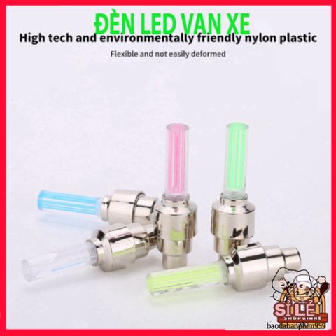 Đèn LED Bánh Xe Đạp Cảm Biến Chuyển Động - Phụ Kiện An Toàn Đường Bộ Đa Năng, Đa Màu Sắc, Dễ Dàng Lắp Đặt