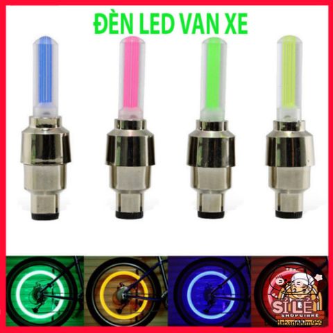 Đèn LED Bánh Xe Đạp Cảm Biến Chuyển Động - Phụ Kiện An Toàn Đường Bộ Đa Năng, Đa Màu Sắc, Dễ Dàng Lắp Đặt