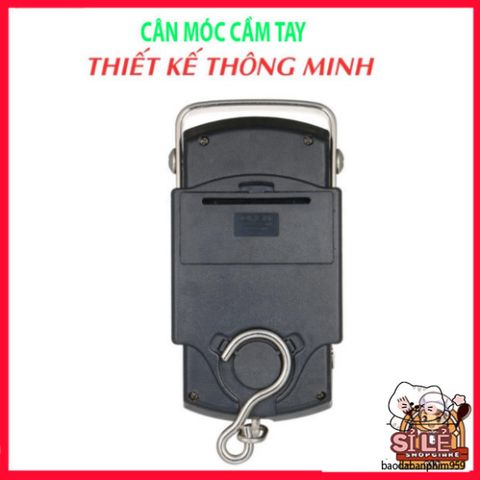 Cân Điện Tử Xách Tay Mini 50kg Có Móc Treo và Thước Đo - Tiện Lợi Cho Du Lịch và Mua Sắm Hàng Hóa