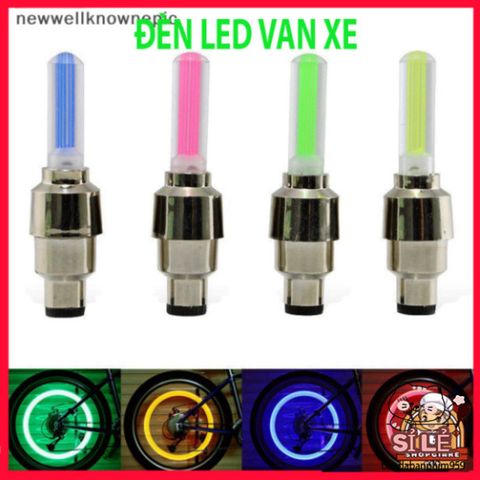 Đèn Bánh Xe Đạp LED Cảm Biến Chuyển Động - Phụ Kiện An Toàn Cho Xe Đạp Leo Núi, Nhiều Màu Sắc, Tiết Kiệm Năng Lượng