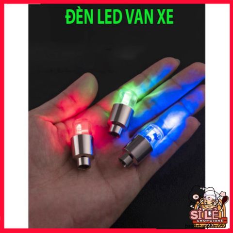 Bộ 4 hoặc 2 đèn LED nắp bánh xe ô tô và xe máy - Phụ kiện trang trí van lốp đột phá, an toàn và phong cách cho phương tiện di chuyển.
