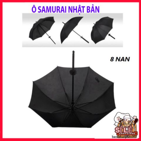 Ô Dù Nhật Katana Chống Nắng Mưa - Phong Cách Samurai Bền Bỉ, Sang Trọng, Thiết Kế Độc Đáo - Quà Tặng Ý Nghĩa Cho Người Yêu Thích Văn Hóa Nhật Bản