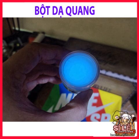 Bột Dạ Quang 50g Pha Epoxy Resin - Tạo Hiệu Ứng Huỳnh Quang Sáng Rực, Thích Hợp Trang Trí Nghệ Thuật và Quà Tặng Sáng Tạo