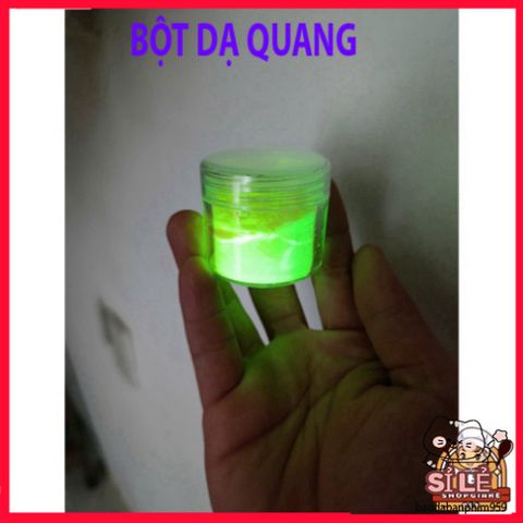 Bột Dạ Quang 50g Pha Epoxy Resin - Tạo Hiệu Ứng Huỳnh Quang Sáng Rực, Thích Hợp Trang Trí Nghệ Thuật và Quà Tặng Sáng Tạo