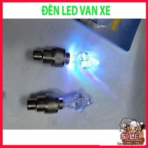 Đèn LED Gắn Van Xe - 7 Màu Sáng Tạo Ánh Sáng Độc Đáo Khi Di Chuyển, Phụ Kiện Ô Tô, Xe Máy, Xe Đạp Bền Bỉ Chống Nước