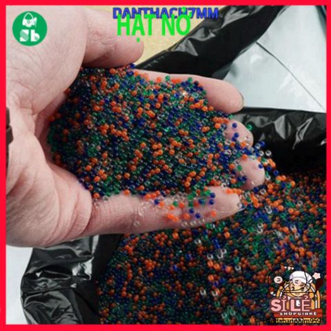 Hạt Nở Trang Trí Nhà Cửa & Bể Cá 500g - Tinh Thể Slime Dẻo Đàn Hồi Cao, Kích Thước 7-8mm, Sáng Tạo Đồ Chơi Thú Vị Cho Trẻ Em