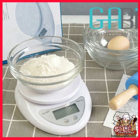 Cân Điện Tử B05 Chính Xác - Thiết Bị Tiện Ích Cho Nhà Bếp và Làm Bánh, Đo Trọng Lượng Từ 1g Đến 5kg, Dễ Dàng Sử Dụng
