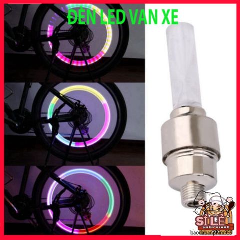 Đèn LED Neon Gắn Van Xe Đạp & Xe Máy - Chính Hãng DoDoDios, Phát Sáng Tự Động, An Toàn và Thời Trang Khi Di Chuyển