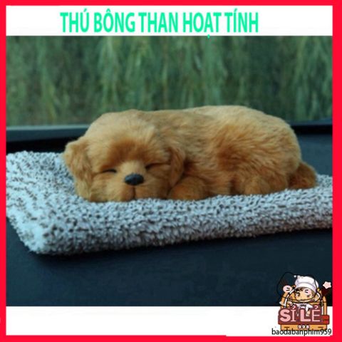 Thú Bông Chó Mèo Than Hoạt Tính Nano - Trang Trí Ô Tô Dễ Thương Giúp Khử Mùi Hôi Hiệu Quả