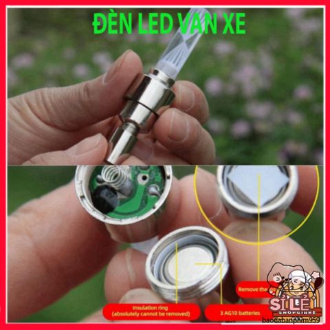 Đèn LED Van Lốp Xe Đạp - Đèn Phát Sáng An Toàn Nhiều Màu, Tự Động Kích Hoạt Khi Quay, Phụ Kiện Thời Trang Cho Xe Đạp Ban Đêm