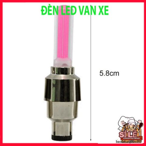 Đèn LED Bánh Xe Chống Thấm Nước - Đèn Trang Trí Đa Sắc Cho Ô Tô, Xe Máy, Xe Đạp, Lốp Van, Bộ 2/4 Chiếc