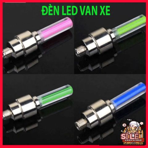 Đèn LED Bánh Xe Chống Thấm Nước - Đèn Trang Trí Đa Sắc Cho Ô Tô, Xe Máy, Xe Đạp, Lốp Van, Bộ 2/4 Chiếc