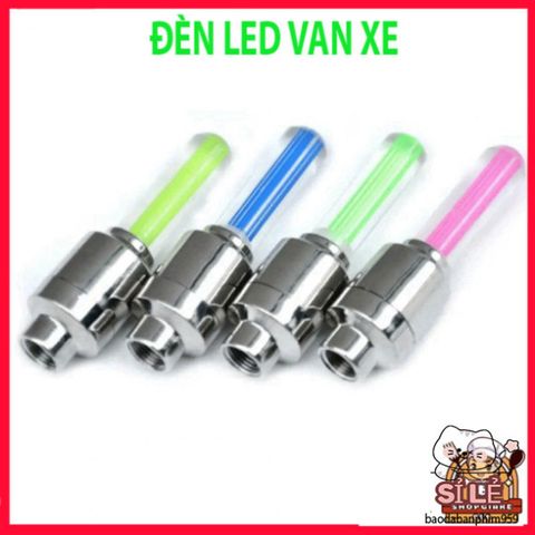 Đèn LED Bánh Xe Chống Thấm Nước - Đèn Trang Trí Đa Sắc Cho Ô Tô, Xe Máy, Xe Đạp, Lốp Van, Bộ 2/4 Chiếc