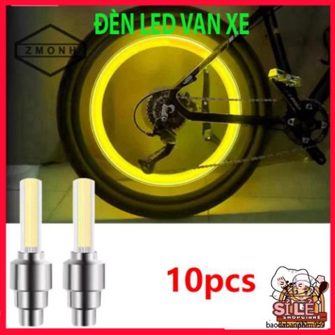 Đèn LED ZMONH cho van xe đạp - Đèn Neon phát sáng an toàn và trang trí bánh xe đạp, xe máy, ô tô ban đêm, phụ kiện độc đáo