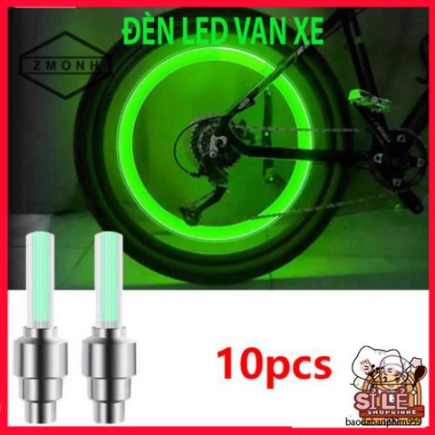 Đèn LED ZMONH cho van xe đạp - Đèn Neon phát sáng an toàn và trang trí bánh xe đạp, xe máy, ô tô ban đêm, phụ kiện độc đáo