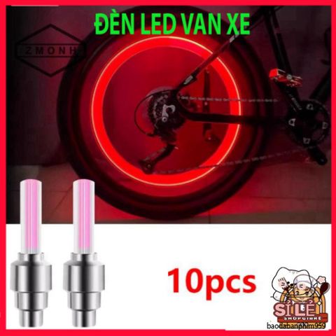 Đèn LED ZMONH cho van xe đạp - Đèn Neon phát sáng an toàn và trang trí bánh xe đạp, xe máy, ô tô ban đêm, phụ kiện độc đáo