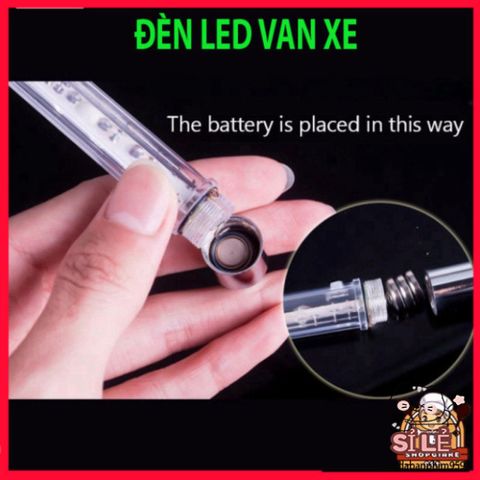 Đèn LED Bánh Xe Đạp 5 Đèn Nhiều Màu - Đèn Phát Sáng An Toàn Cho Xe Đạp Leo Núi - Phụ Kiện Đẹp Mắt Dễ Lắp Đặt