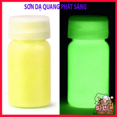Chai Sơn Dạ Quang Acrylic 15g - Màu Sắc Huỳnh Quang Phát Sáng Vĩnh Viễn - Nghệ Thuật và Trang Trí Màu Sắc Rực Rỡ