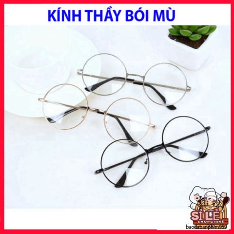 Kính Mắt Tròn Nobita D26 Nhiều Màu - Kiểu Dáng Thầy Bói Mù Đáng Yêu, Phụ Kiện Thời Trang Nữ Nam, Bảo Vệ Mắt Và Phong Cách Nổi Bật